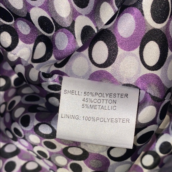 Gitane Size 14 Elegant Purple Women's Jacket - Picture 13 of 16